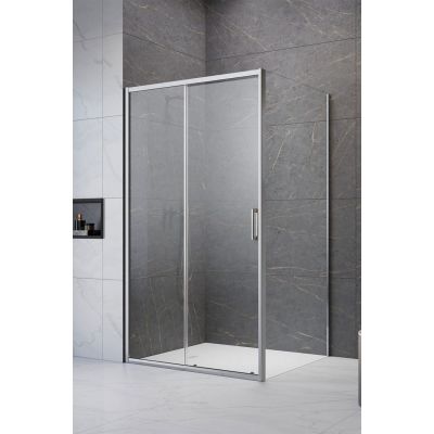 Radaway Premium Pro KDJ ścianka prysznicowa 80 cm chrom połysk/szkło przezroczyste 1016080-01-01
