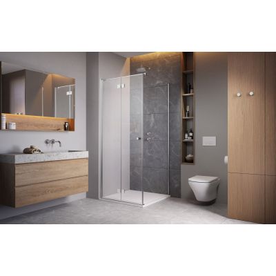 Radaway Essenza New KDJ-B drzwi prysznicowe 100 cm lewe chrom/szkło przezroczyste 1385083-01-01L