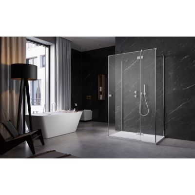 Radaway Essenza New KDJ+S drzwi prysznicowe 90 cm prawe chrom/szkło przezroczyste 1385020-01-01R