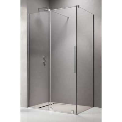 Radaway Furo KDJ drzwi prysznicowe 52,2 cm lewe chrom/szkło przezroczyste 10104522-01-01L