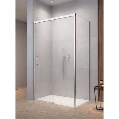Radaway Idea KDS drzwi prysznicowe 120 cm lewe chrom/szkło przezroczyste 10115120-01-01L
