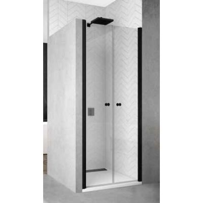 SanSwiss Solino drzwi prysznicowe 90 cm szkło przezroczyste SOL209000607