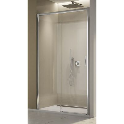 SanSwiss Top Line S drzwi prysznicowe 100 cm lewe srebrny połysk/szkło przezroczyste TLS2G1005007