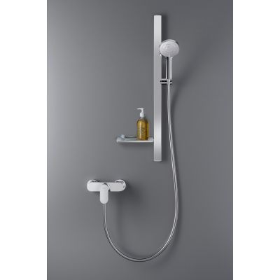 Duravit drążek prysznicowy 81 cm z półką chrom błyszczący UV0600015010