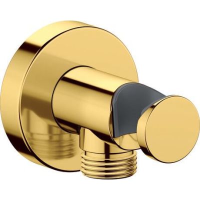 Duravit przyłącze kątowe z uchwytem złoty UV0630009034