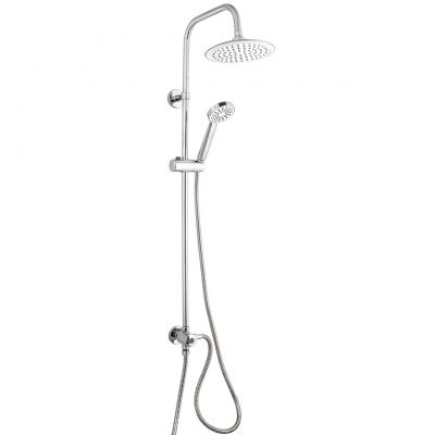 Duschy Canaria zestaw prysznicowy ścienny z deszczownicą chrom 427-90