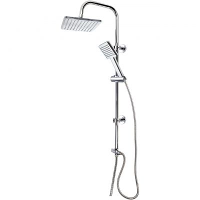 Duschy Easy zestaw prysznicowy ścienny z deszczownicą chrom 459-90