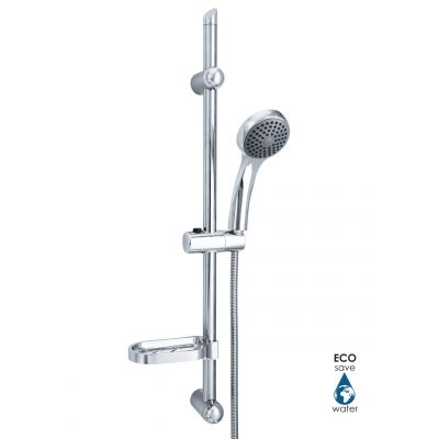 Hyggli Eco Miami zestaw prysznicowy ścienny chrom 14-125