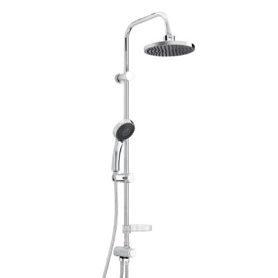 Hyggli Eco Swift zestaw prysznicowy ścienny z deszczownicą chrom 18-141