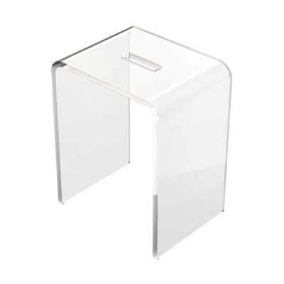 Excellent Zen stołek łazienkowy akrylowy przezroczysty DOEX.1103.350.TR