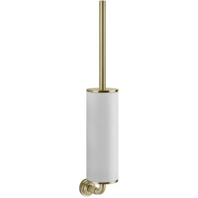 Gessi Venti20 szczotka toaletowa z rączką ścienna mosiądz szczotkowany 65419.727