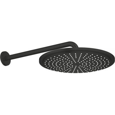 Grohe Rainshower Cosmopolitan Metal deszczownica z ramieniem 31 cm okrągła czarna 260662430