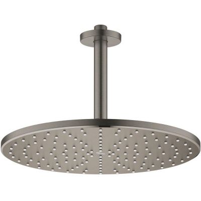 Grohe Rainshower Mono 310 deszczownica 31 cm okrągła z ramieniem sufitowym Brushed Hard Graphite 26560AL0