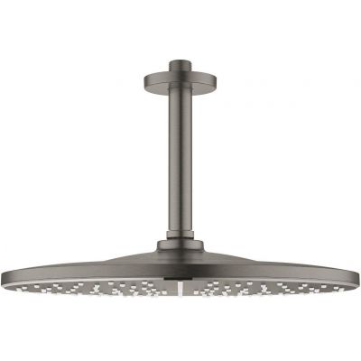 Grohe Rainshower Mono 310 deszczownica 31 cm okrągła z ramieniem sufitowym Brushed Hard Graphite 26560AL0