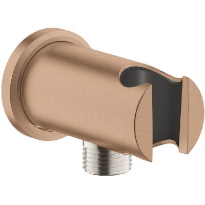 Grohe przyłącze kątowe z uchwytem Brushed Warm Sunset miedź 26658DL0