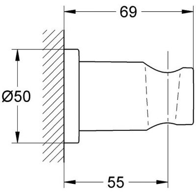 Grohe Grohtherm SmartControl zestaw prysznicowy podtynkowy termostatyczny z deszczownicą hard graphite (35600000, 29119A00, 27074A00, 27057A00, 28362A00, 26066A00, 26574A00)