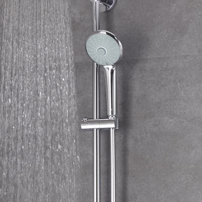 Grohe Euphoria System 260 zestaw wannowo-prysznicowy ścienny termostatyczny z deszczownicą chrom 27475001