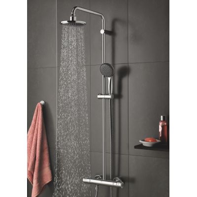 Grohe Vitalio Start System 160 zestaw prysznicowy ścienny termostatyczny z deszczownicą chrom 27960000