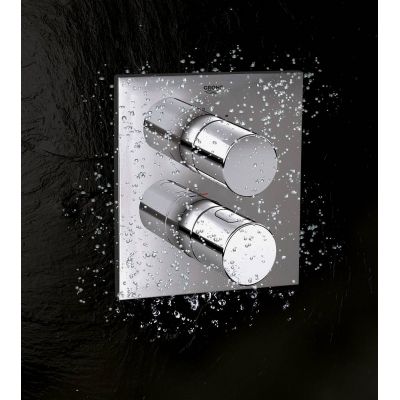 Grohe Grohtherm 3000 Cosmopolitan zestaw prysznicowy podtynkowy termostatyczny z deszczownicą chrom 34408000