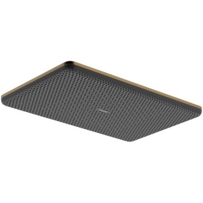 Hansgrohe Raindance Alive Q deszczownica 34,3x21,4 cm prostokątna brąz szczotkowany 24530140