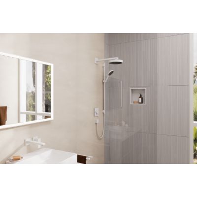 Hansgrohe Rainfinity deszczownica 25 cm okrągła biały mat 26229700