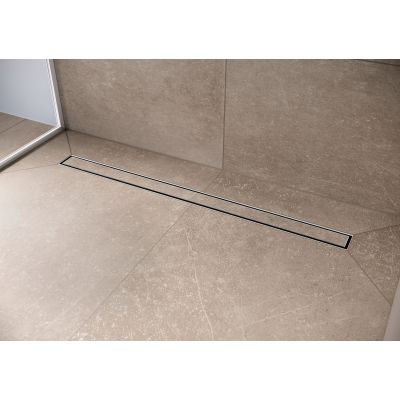 Hansgrohe RainDrain Compact odpływ liniowy 120 cm stal szlachetna szczotkowana 56173000