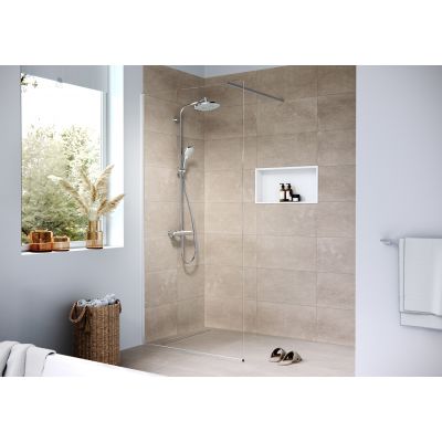 Hansgrohe RainDrain Compact odpływ liniowy z rusztem 80 cm stal 56179000