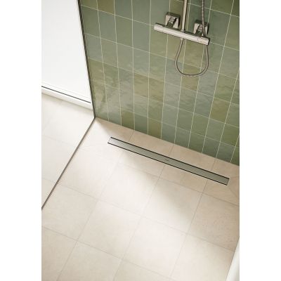 Hansgrohe RainDrain Compact odpływ liniowy 90 cm stal szlachetna szczotkowana 56180800