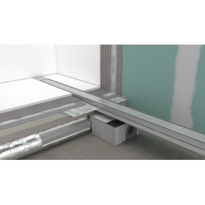 Hansgrohe RainDrain Match Plus element zewnętrzny odpływu 80 cm czarny mat 56215670