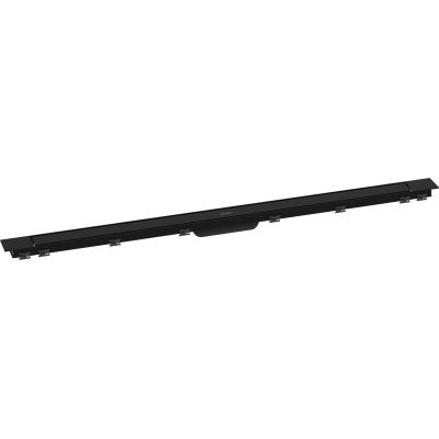 Hansgrohe RainDrain Match Plus element zewnętrzny odpływu 120 cm czarny mat 56218670