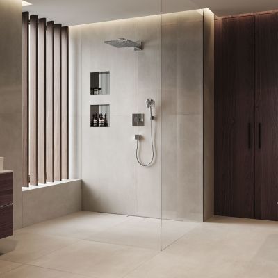 Hansgrohe RainDrain Minimalistic element zewnętrzny odpływu 120 cm stal 56223000