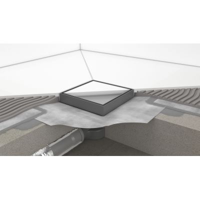 Hansgrohe RainDrain Point odpływ prysznicowy 10 cm stal szlachetna szczotkowana 56246800