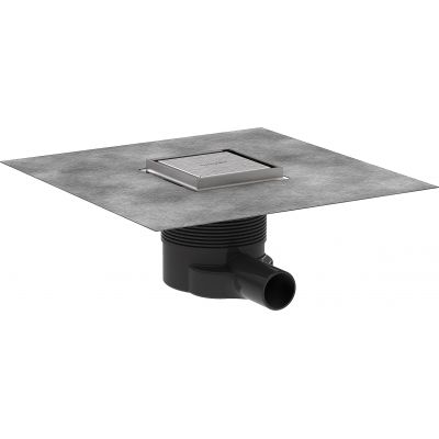 Hansgrohe RainDrain Brilliance odpływ prysznicowy 10 cm stal szlachetna szczotkowana 56250800