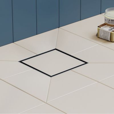 Hansgrohe RainDrain Brilliance odpływ prysznicowy 15 cm czarny mat 56251670