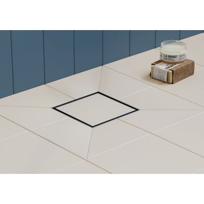 Hansgrohe RainDrain Brilliance odpływ prysznicowy 15 cm stal szlachetna szczotkowana 56251800