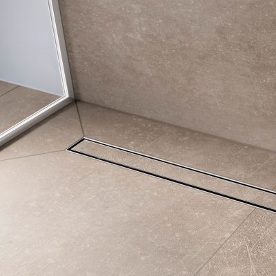 Hansgrohe RainDrain Compact odpływ liniowy 120 cm stal szlachetna szczotkowana 56185000