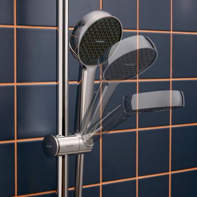 Zestaw  Hansgrohe Ecostat S wannowo-prysznicowy podtynkowy z deszczownicą i kompletem natryskowym chrom ( 28056000, 27413000, 15758000, 01800180, 28272000, 26888000, 28033000)