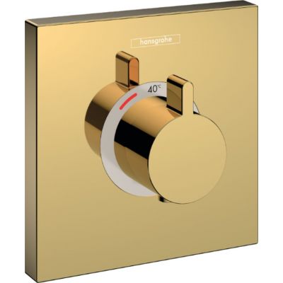 Hansgrohe ShowerSelect HighFlow bateria prysznicowa podtynkowa termostatyczna złoty optyczny polerowany 15760990