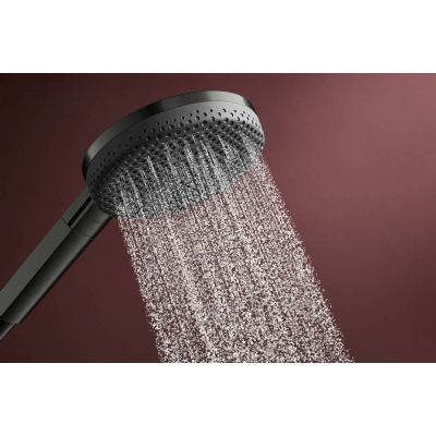 Hansgrohe Raindance Alive Select S EcoSmart słuchawka prysznicowa czarny chrom szczotkowany 24511340