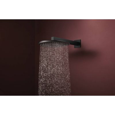 Hansgrohe Raindance Alive S deszczownica 30x30 cm okrągła czarny mat 24520670