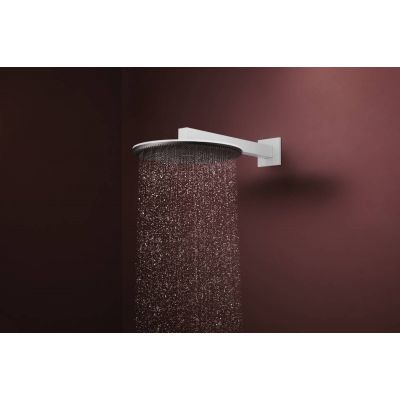 Hansgrohe Raindance Alive S EcoSmart deszczownica 30x30 cm okrągła biały mat 24521700