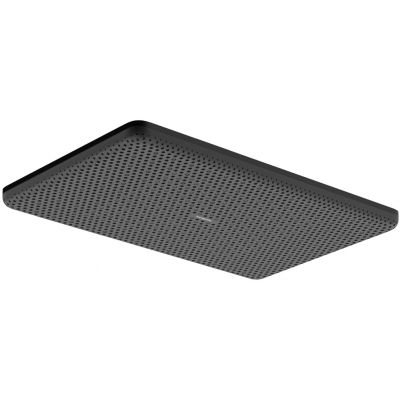 Hansgrohe Raindance Alive Q EcoSmart deszczownica 34,3x21,4 cm prostokątna czarny mat 24531670