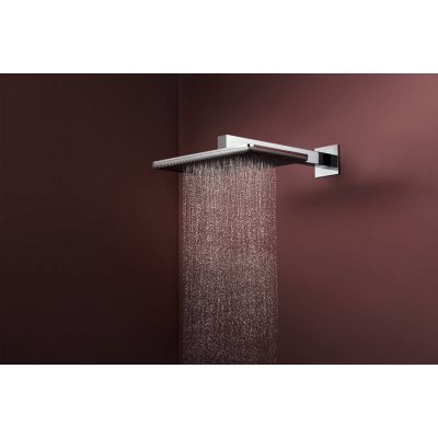 Hansgrohe Raindance Alive Q EcoSmart deszczownica z ramieniem 34,3x21,4 cm prostokątna chrom 24551000