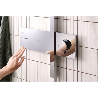 Hansgrohe Raindance Alive S zestaw prysznicowy ścienny termostatyczny z deszczownicą chrom 24582000