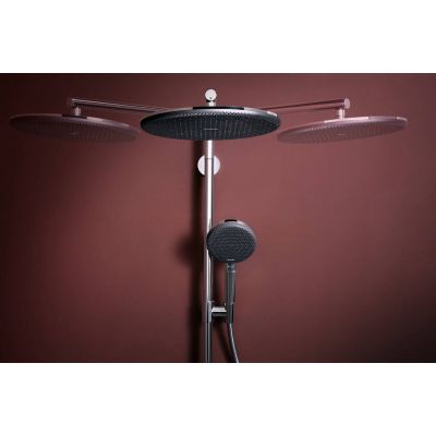 Hansgrohe Raindance Alive S Puro zestaw prysznicowy ścienny termostatyczny z deszczownicą chrom 24592000