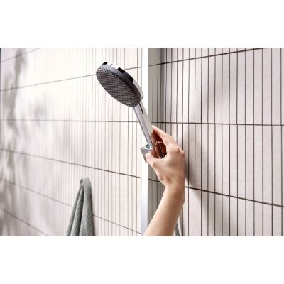 Hansgrohe Raindance Alive S zestaw prysznicowy ścienny termostatyczny z deszczownicą chrom 24595000