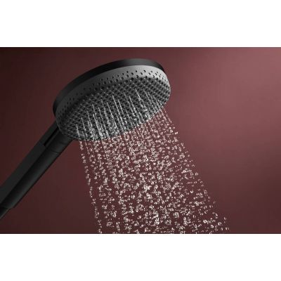 Hansgrohe Raindance Alive Select S EcoSmart zestaw prysznicowy ścienny czarny 24602670