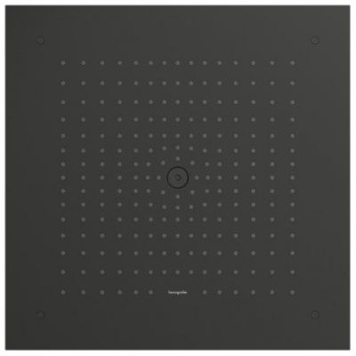 Hansgrohe Raindance E deszczownica 40x40 cm kwadratowa czarny chrom szczotkowany 26253340