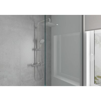 Hansgrohe Vernis Blend zestaw prysznicowy termostatyczny ścienny z deszczownicą chrom 26286000