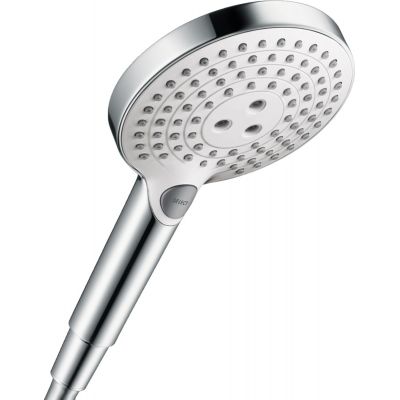 Zestaw Hansgrohe ShowerTablet termostat wannowy z zestawem prysznicowym i kompletem przelewowo-odpływowym (13183400, 26530400, 28331000, 28271000, 58143000)